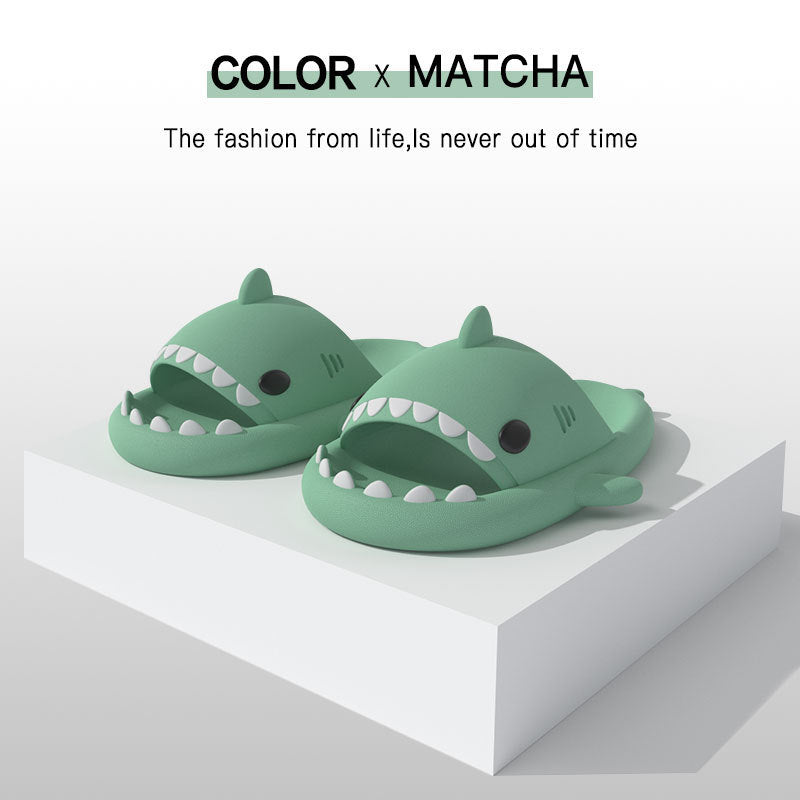 Adult Shark Cartoon Slippers