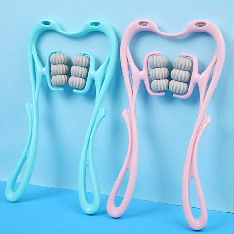 Manual Six Wheel Neck Massager