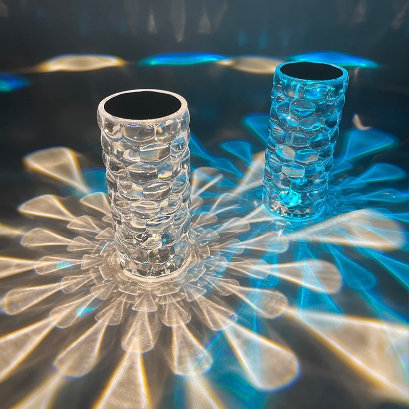 Crystal Rose Lamp