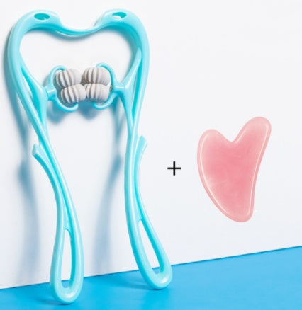 Manual Six Wheel Neck Massager