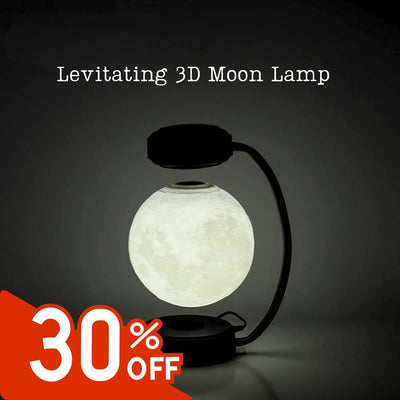 Levitating 3D Moon Lamp