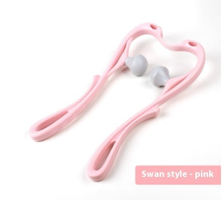 Manual Six Wheel Neck Massager